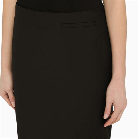 givenchy classic skirts|Givenchy asymmetrical skirt.